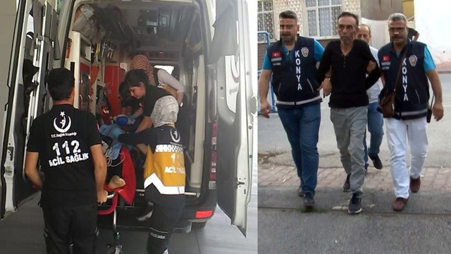 Konya'da platonik aşık dehşeti!..