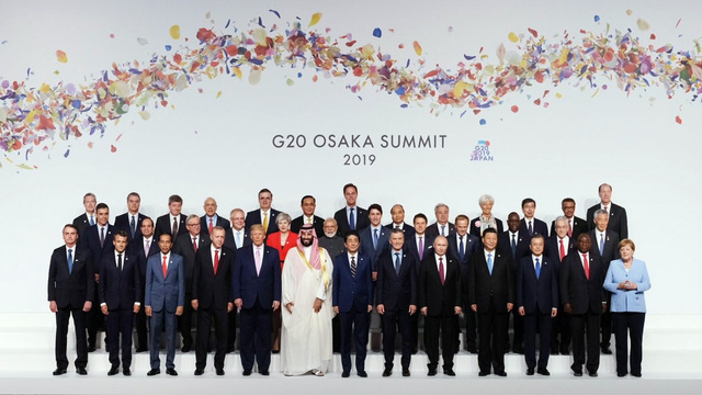 Liderler G20 için bir arada