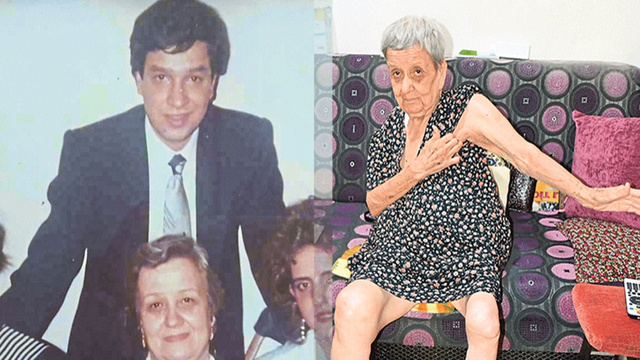 90 yaşındaki kadına oğlundan feci dayak!