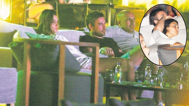 Hande Erçel ve Murat Dalkılıç'ın romantik anları