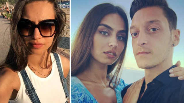 Amine Gülşe ve eşi Mesut Özil damar şarkılarla aşka geldi