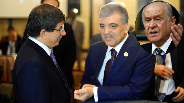 Bahçeli'den Davutoğlu ve Abdullah Gül'e çok sert sözler
