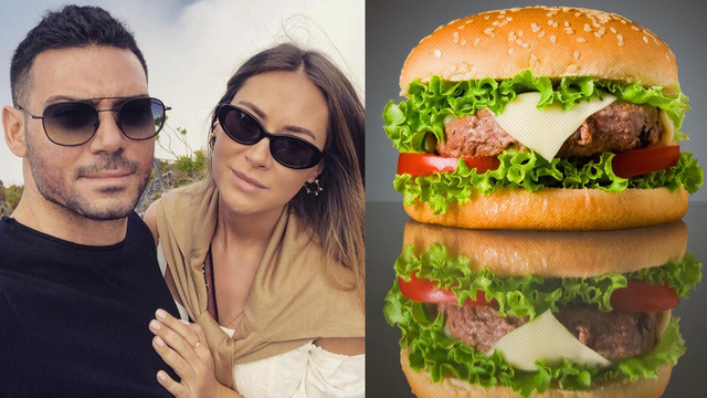 Denizin ortasında servet değerinde hamburger ziyafeti!