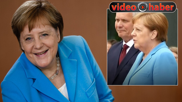 Angela Merkel üçüncü kez titreme nöbeti geçirdi