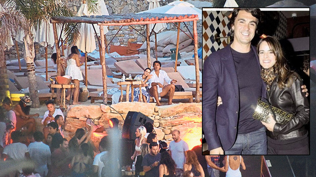 İbrahim Kutluay ve Edvina Sponza'nın aşk tatili