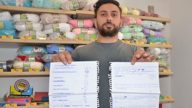 Meçhul hayırsever veresiye defterindeki tüm borcu ödedi