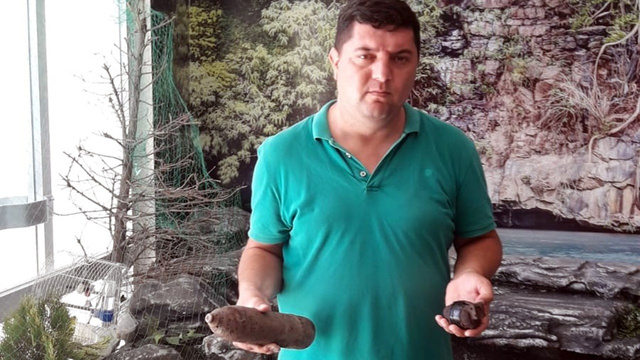 Büyük Taarruzdan kalan patlamamış havan topu ve el bombası bulundu!