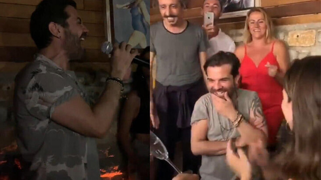 Kenan Doğulu'nun Beren Saat'siz eğlencesi