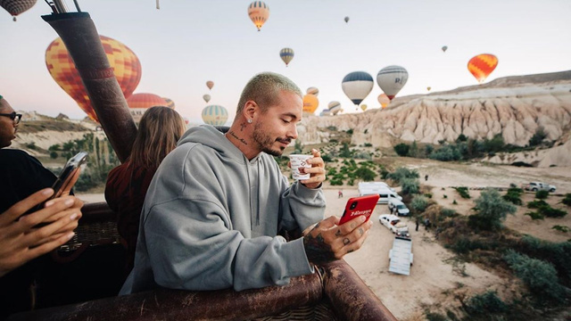 Şarkıcı J Balvin, Kapadokya'ya hayran kaldı!