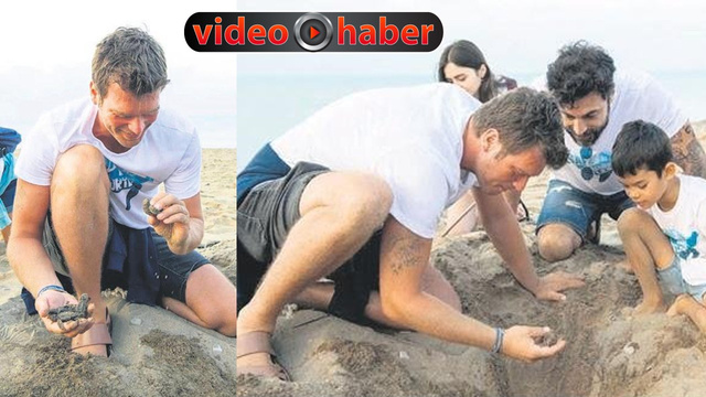 Kıvanç Tatlıtuğ caretta caretta'lar için seferber oldu