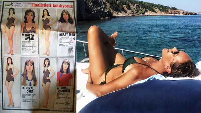 Hülya Avşar geçen yıllara gülüp geçiyor
