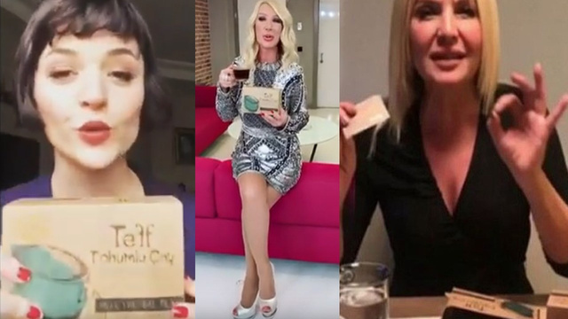 Ünlülerin tanıttığı çay zehirli çıktı!