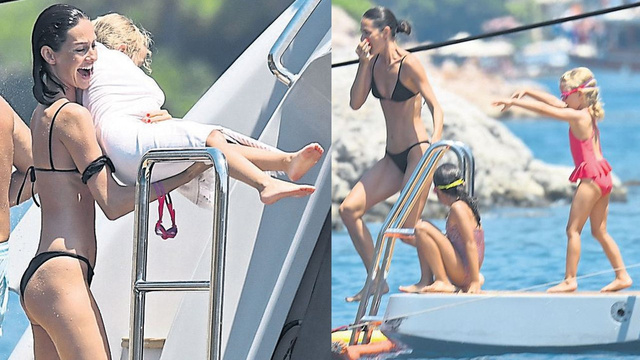 Yasemin Özilhan'ın Bodrum tatili sürüyor