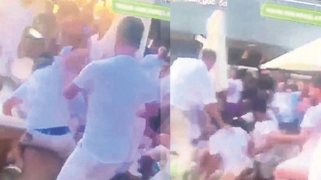 Çeşme'nin ünlü plajında dayak skandalı!