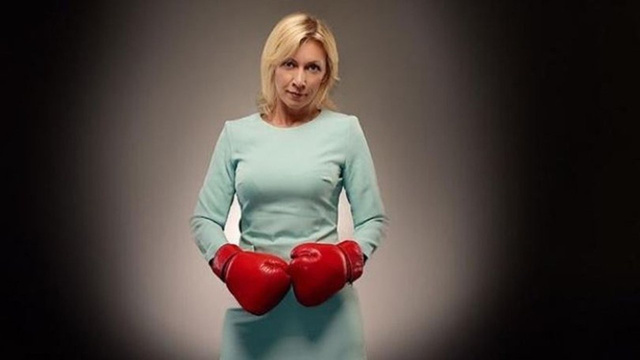 Mariya Zaharova boks eldivenli paylaşımıyla gözdağı verdi!