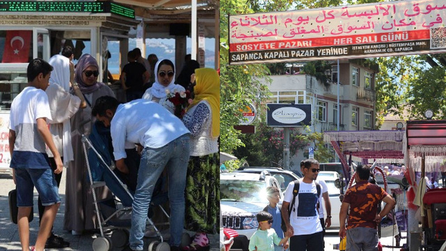 Sapanca’da ‘Küçük Arabistan’ kuruldu