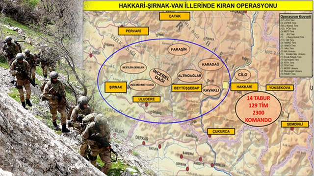 Terör Örgütü PKK'ya ‘Kıran Operasyonu' darbesi!