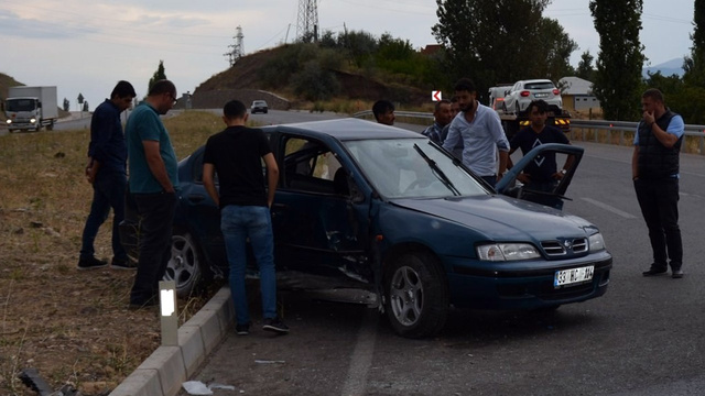 Sivas'ta feci trafik kazası!