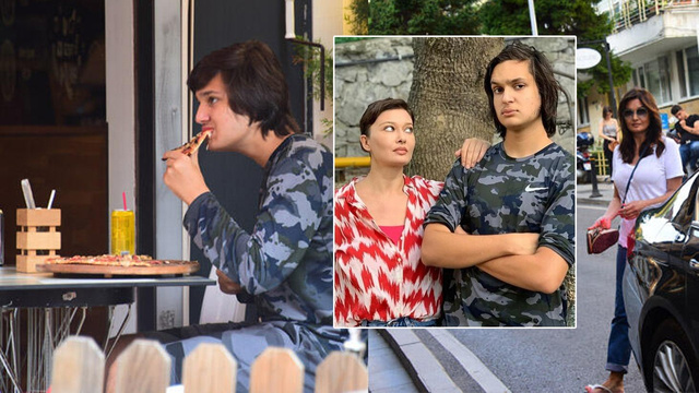 Nurgül Yeşilçay'ın oğlu iştahıyla dikkat çekti