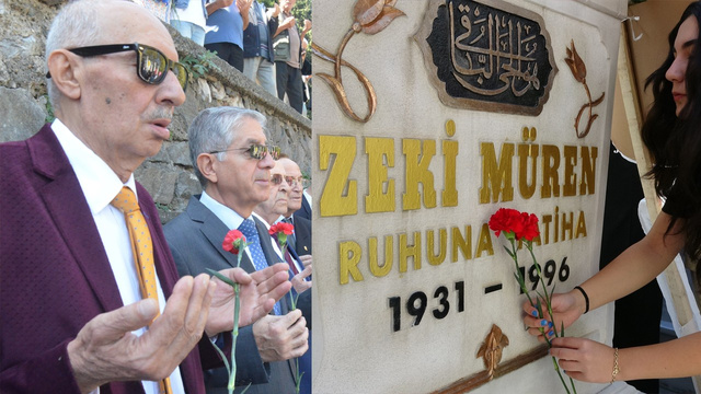 Zeki Müren mezarı başında anıldı