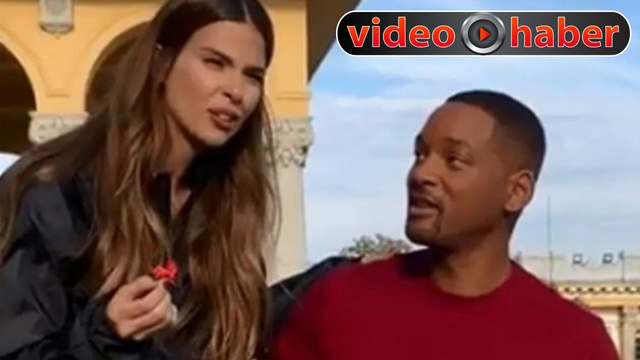 Larissa Gacemer, Will Smith'e çeyrek altın taktı!