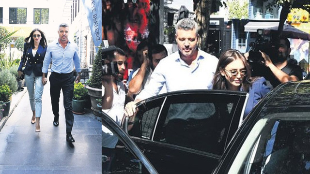 Emina Jahovic ve sevgilisi Sadettin Saran'dan aşk şovu!
