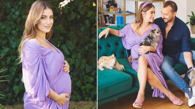 Hazal Kaya'nın evi yandı!