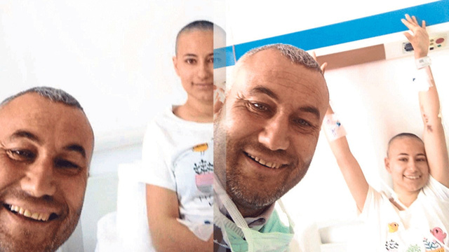 Babaya ilik bulundu sıra Ebru’da!