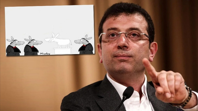 Ekrem İmamoğlu, Misvak çizerinin İBB'deki işine son verdi!