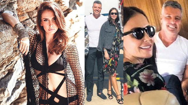 Emina Jahovic, Sadettin Saran'ın özel jetine bindi
