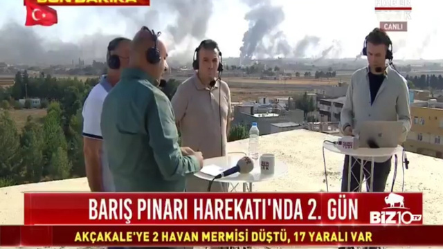 Habertürk'e keskin nişancı atışı ile saldırı!