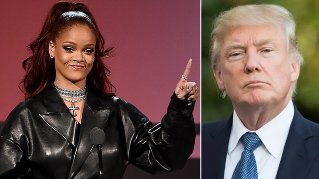Rihanna’dan Donald Trump’a sert eleştiri