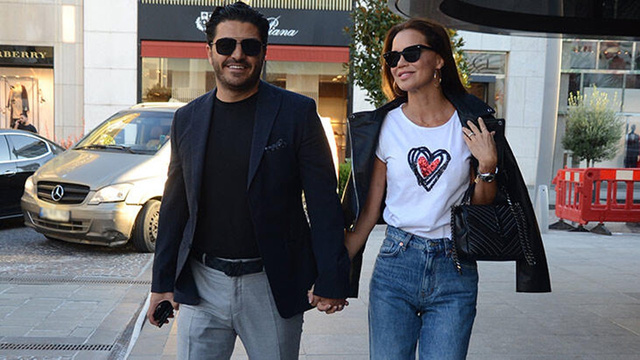 Eşi, Ebru Şallı'nın elini bir an olsun bırakmadı
