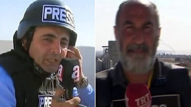 A Haber muhabiri o anları anlattı