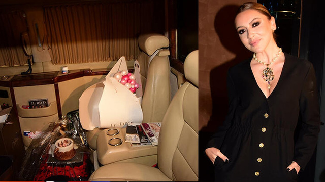 Dostlarından Hadise'ye hediye yağmuru
