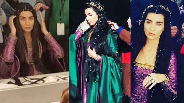 Tuba Büyüküstün’ün sürpriz projesinden yeni fotoğraflar!