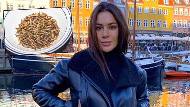 Demet Sabancı'nın kızı solucanla besleniyor