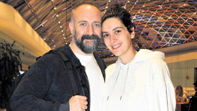 Bergüzar Korel ve Halit Ergenç'in heyecanlı bekleyişi