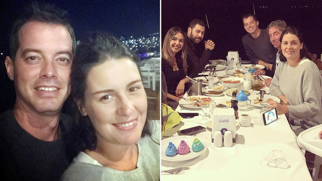 Alp Kırşan'a eşinden doğum günü kutlaması