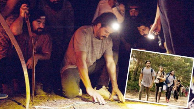 Burak Özçivit'e komando eğitimi