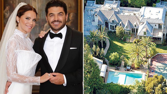 Uğur Akkuş, Ebru Şallı'ya Beverly Hills’ten malikane aldı!