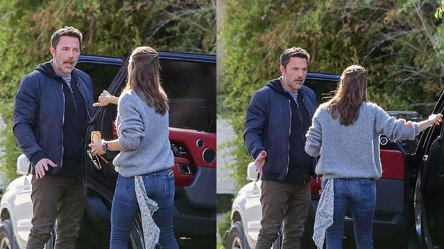 Jennifer Garner ve Ben Affleck sokak ortasında kavga etti