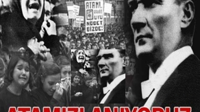 Büyük Önder Atatürk'ü anıyoruz