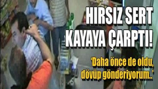HIRSIZ SERT KAYAYA ÇARPTI!