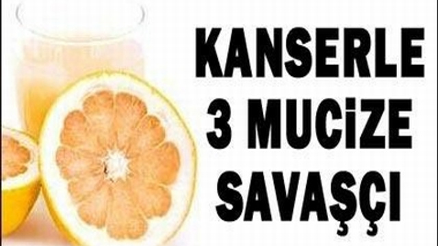 KANSERE KARŞI MUCİZE GIDALAR!!
