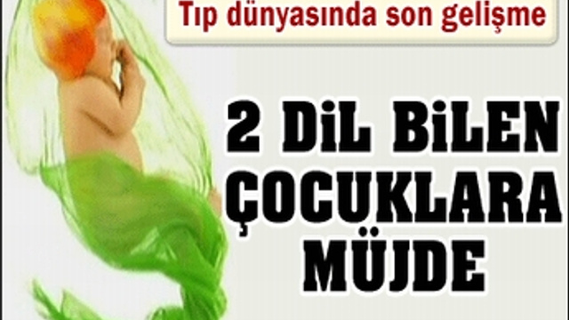 2 lisan bilen çocuklara müjde!...
