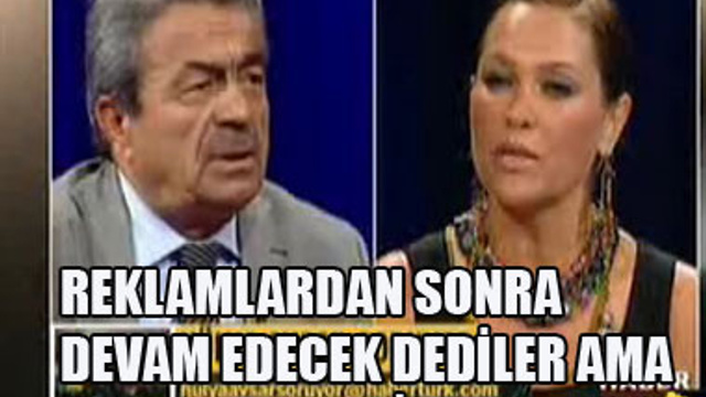 CANLI YAYIN ANİDEN KESİLDİ...