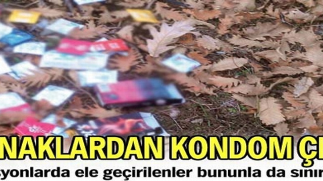 Sığınaklardan comdom çıktı!..