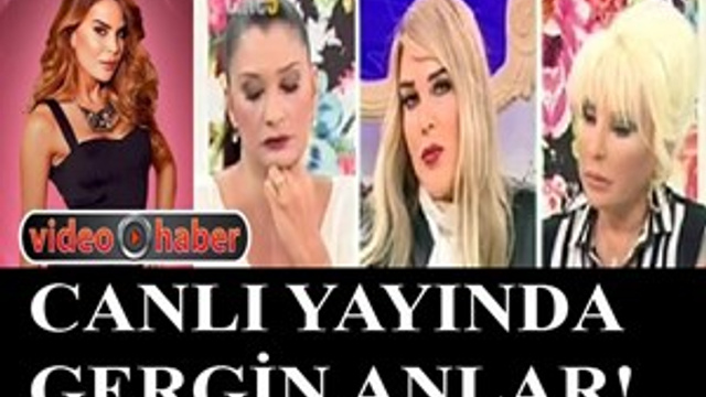 Canlı yayında gergin anlar!
