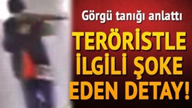 Teröristle ilgili şoke eden detay